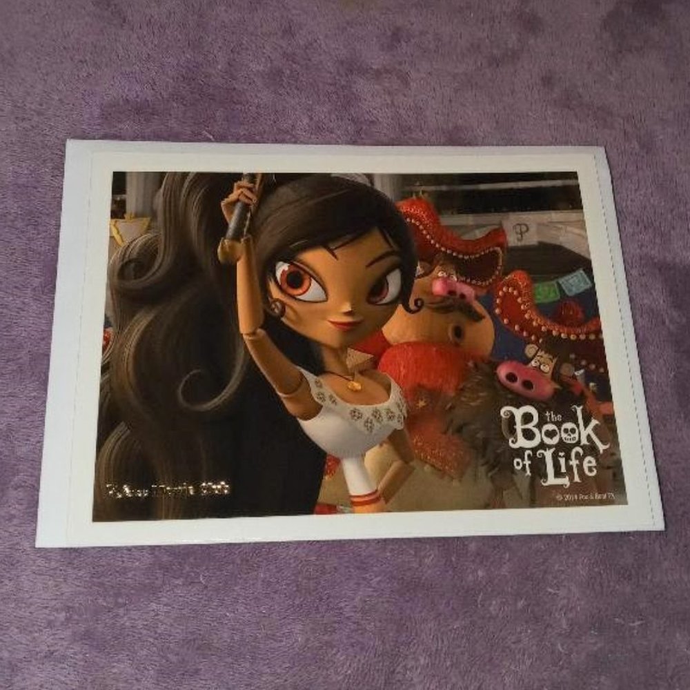 💜2 for $15 Disney Lithograph Book of Life Movie Club Exclusive Limited Edition